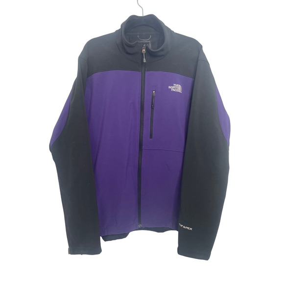 The North Face Other - The North Face Jacket TNF Apex Bionic Softshell Purple Black XL